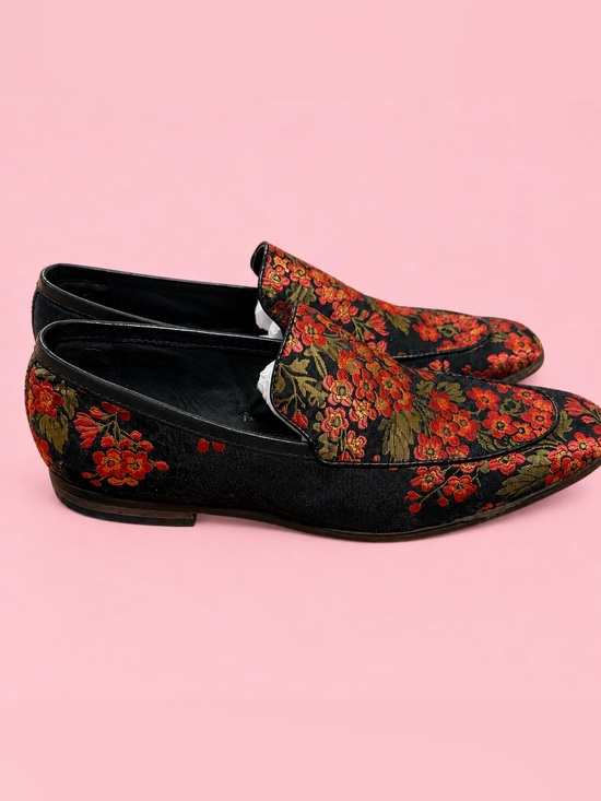 Steve Madden Other - Steve Madden Duplex Black and Red Slip-On